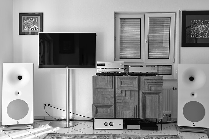 Low volume listening in B&W
