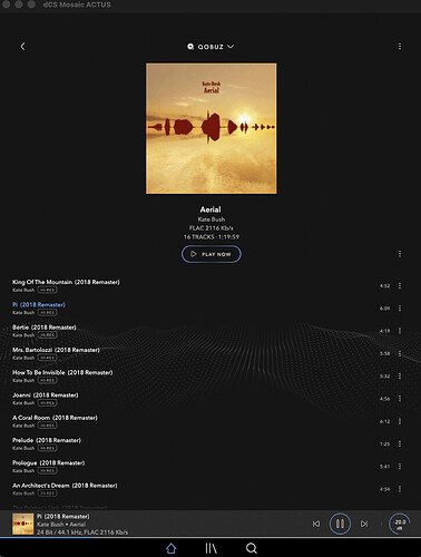 Qobuz playback