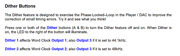 dither