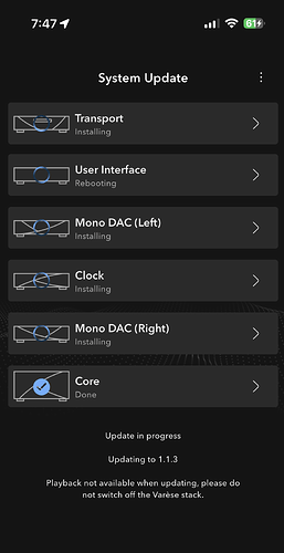 Mosaic ACTUS Firmware Update