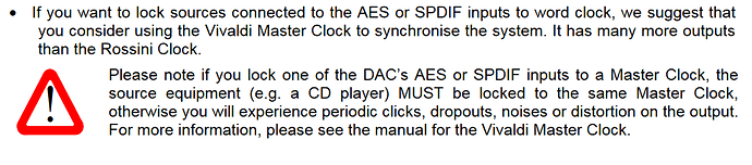 AES-SPDIF-clocking