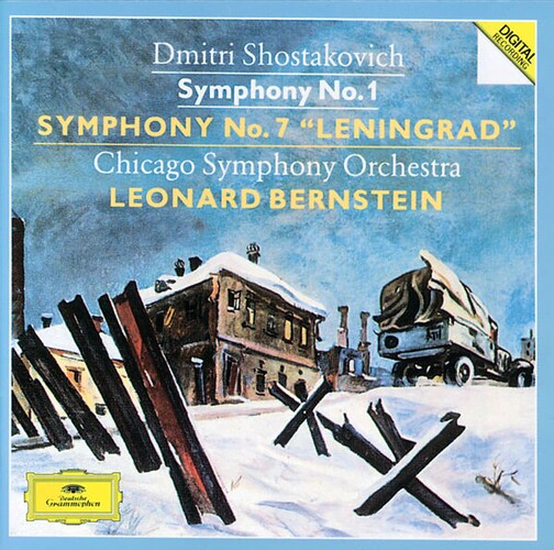Bernstein - Shostakovich 1 & 7