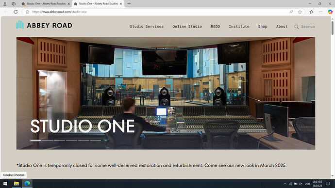 Abbey Road Studio One