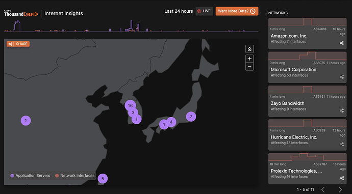 S.Korea Internet Outages